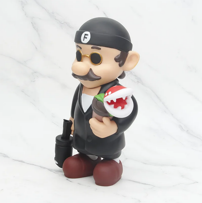 Super Mario As Leon PVC Action Figures Toy Model Toys - DUGO