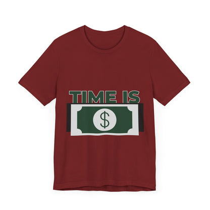 Time Is Money Short Sleeve Tshirt - DUGO