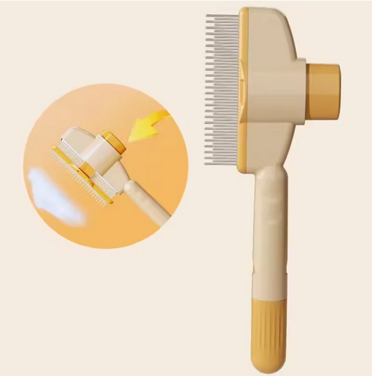 Self Cleaning Dog Brush Hair Remover Grooming Comb For Dogs Cats