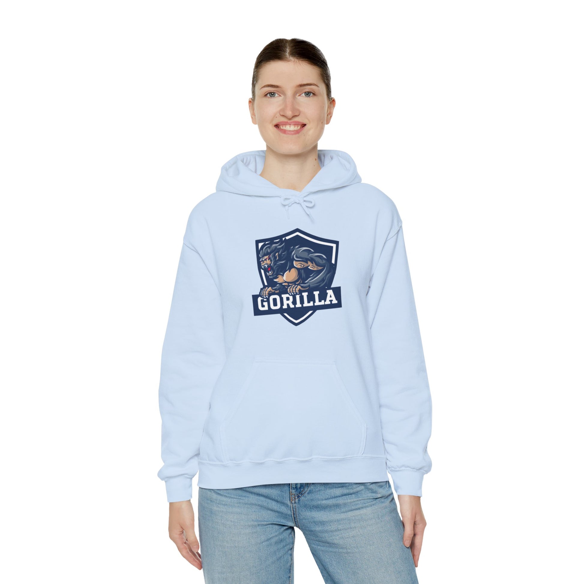 Gorilla Hooded Sweatshirt Fashion - DUGO