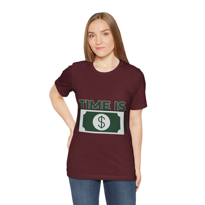 Time Is Money Short Sleeve Tshirt - DUGO