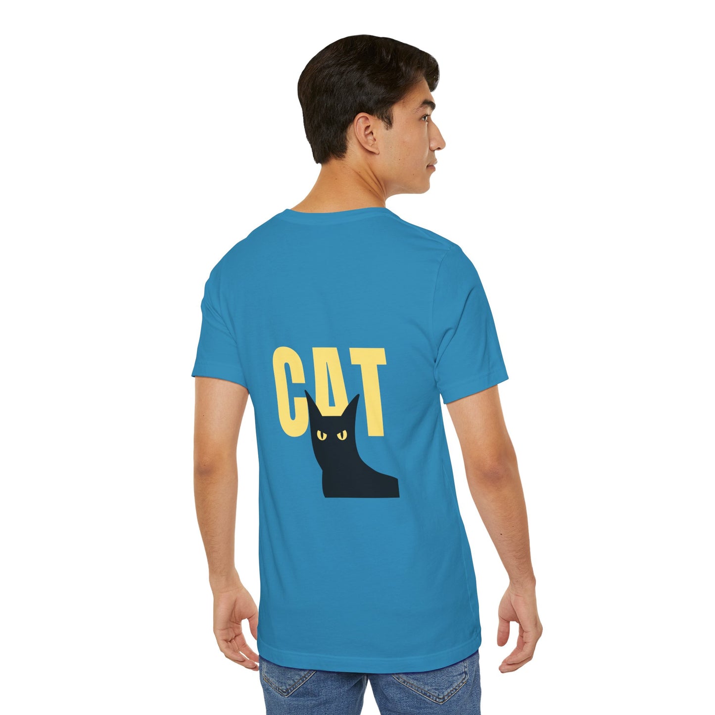 Meow Cat Short Sleeve Tshirt Fashion - DUGO