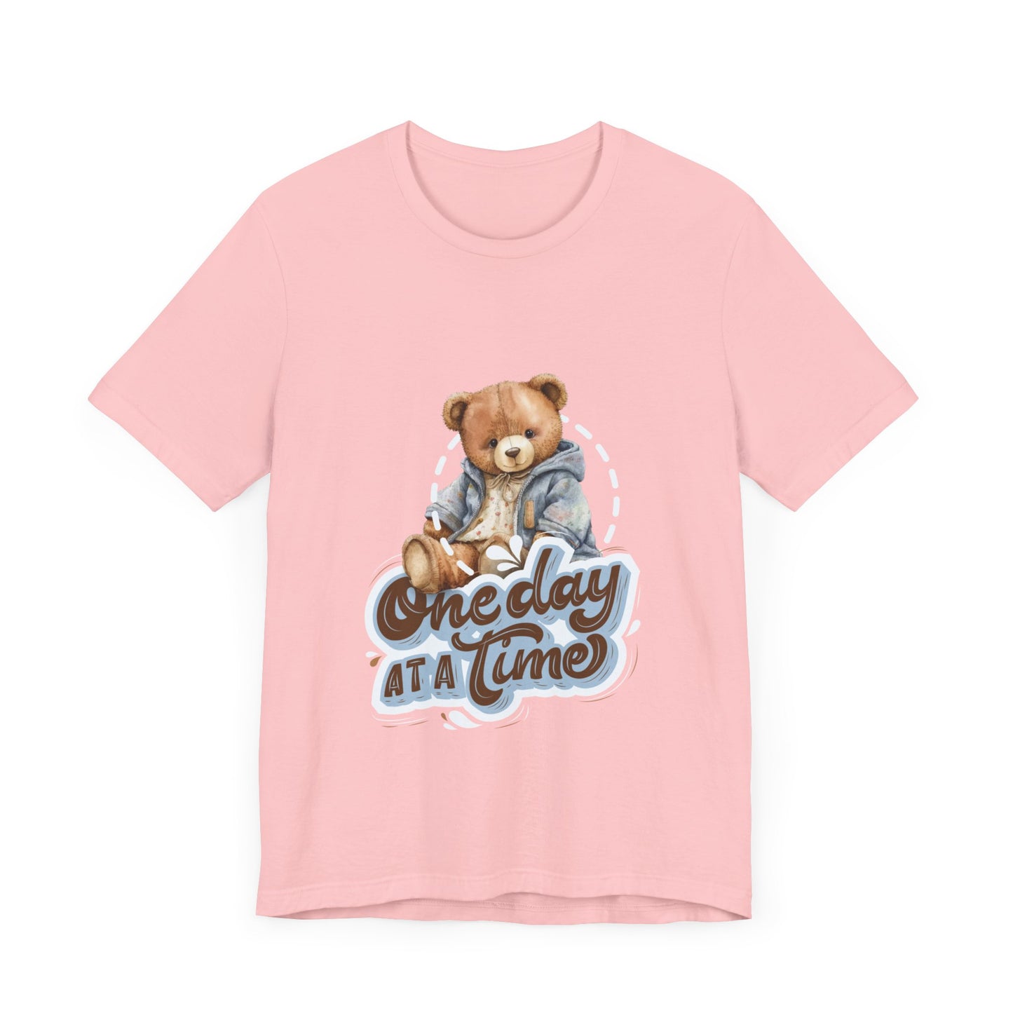 One Day Ate Time Short Sleeve Tshirt - DUGO