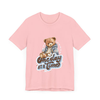 One Day Ate Time Short Sleeve Tshirt - DUGO