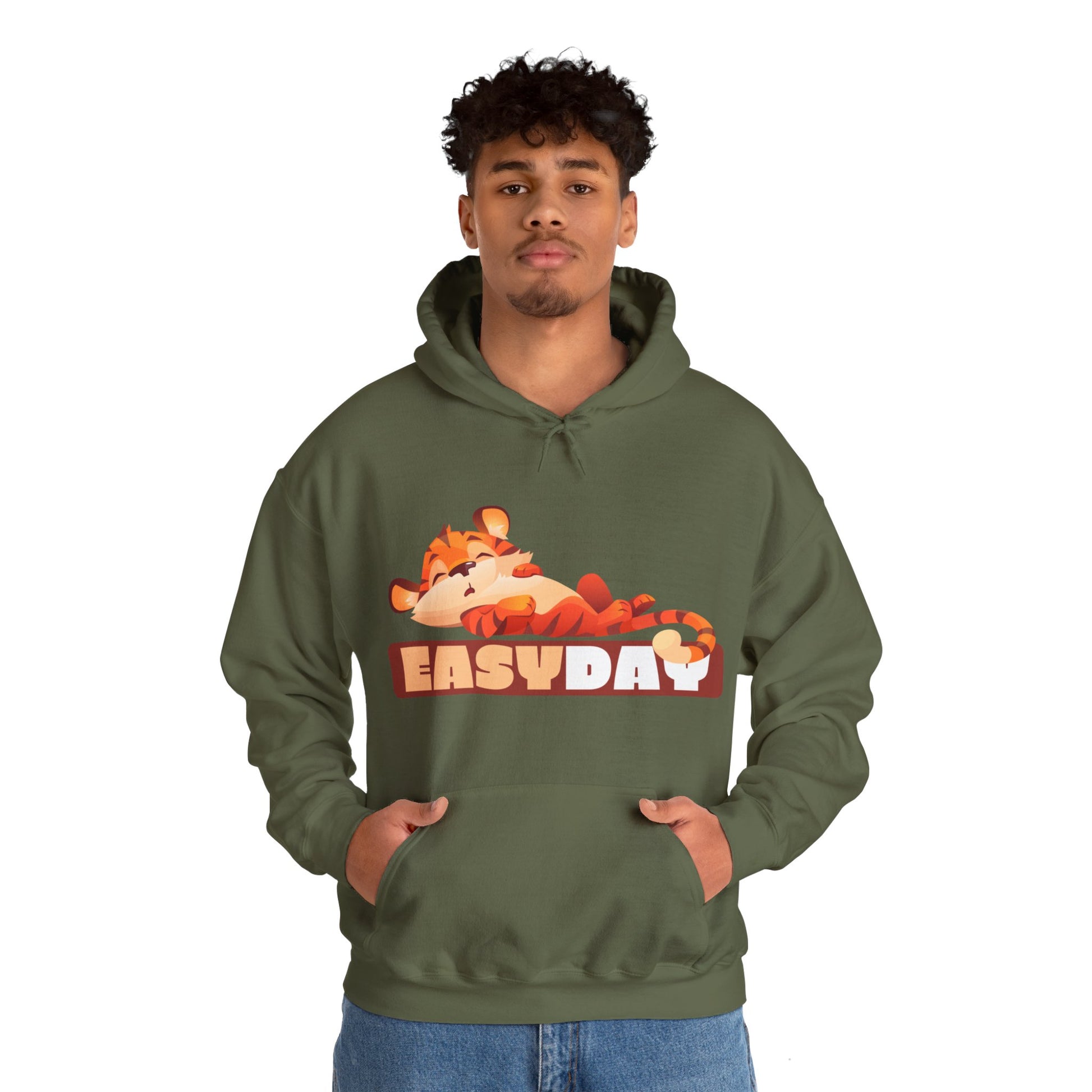 Easyday Hooded Sweatshirt Fashion - DUGO