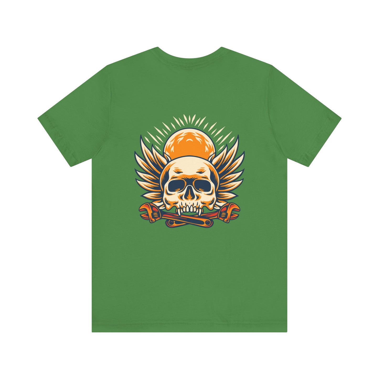 Skull Smile Short Sleeve Tshirt - DUGO