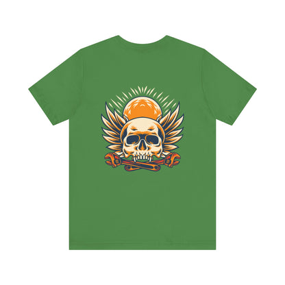 Skull Smile Short Sleeve Tshirt - DUGO