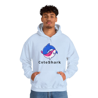 Cute Shark Hooded Sweatshirt - DUGO