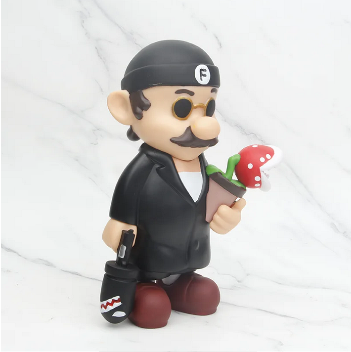 Super Mario As Leon PVC Action Figures Toy Model Toys - DUGO