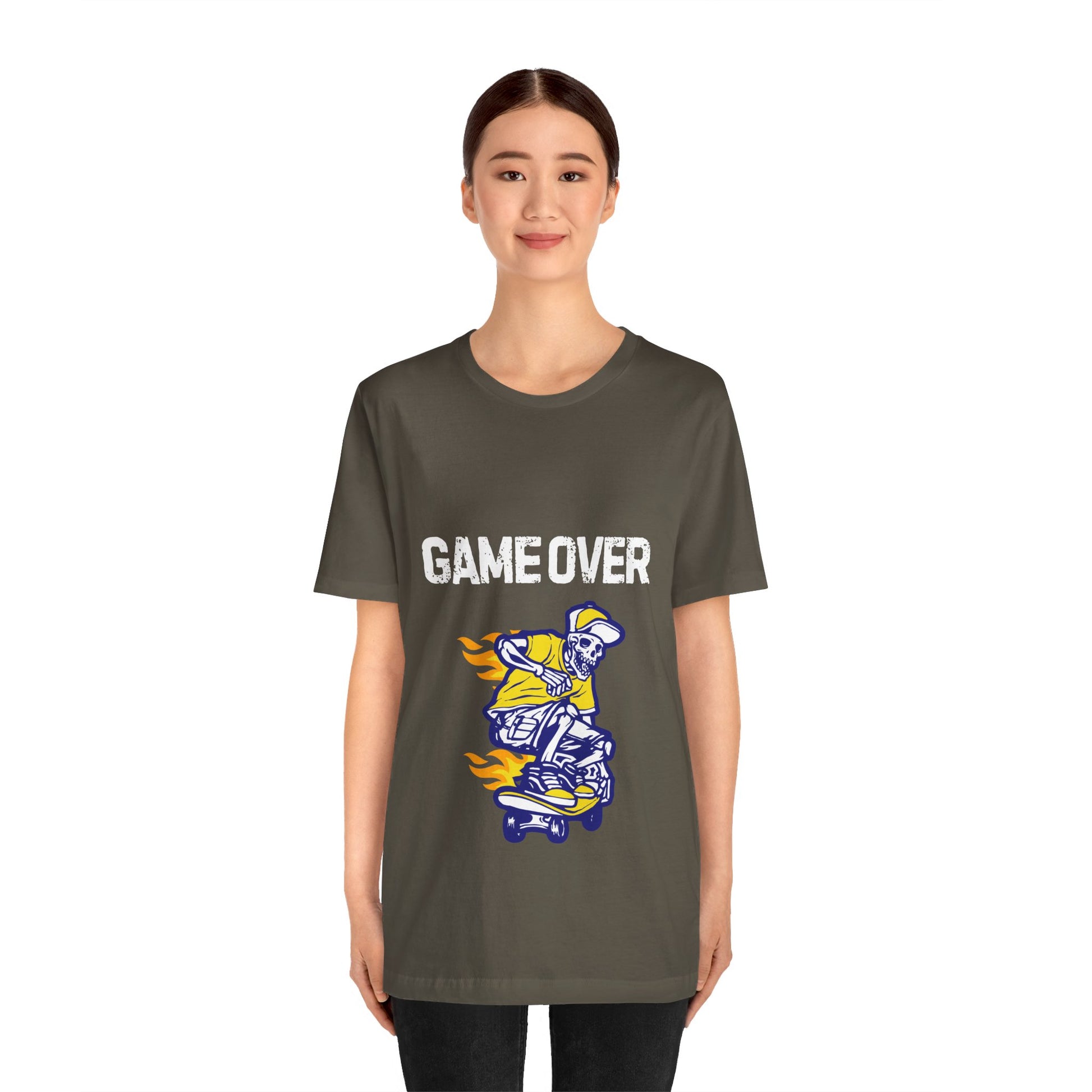 Game Over Short Sleeve Tshirt - DUGO