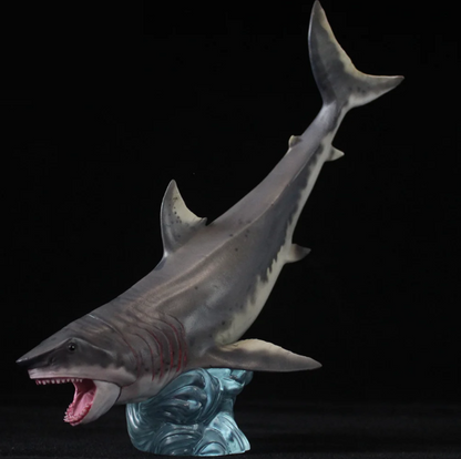 Megalodon Shark With Base Sea Life Toy - DUGO