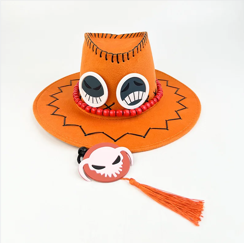 D Ace Anime Cosplay Hats Cowboy - DUGO