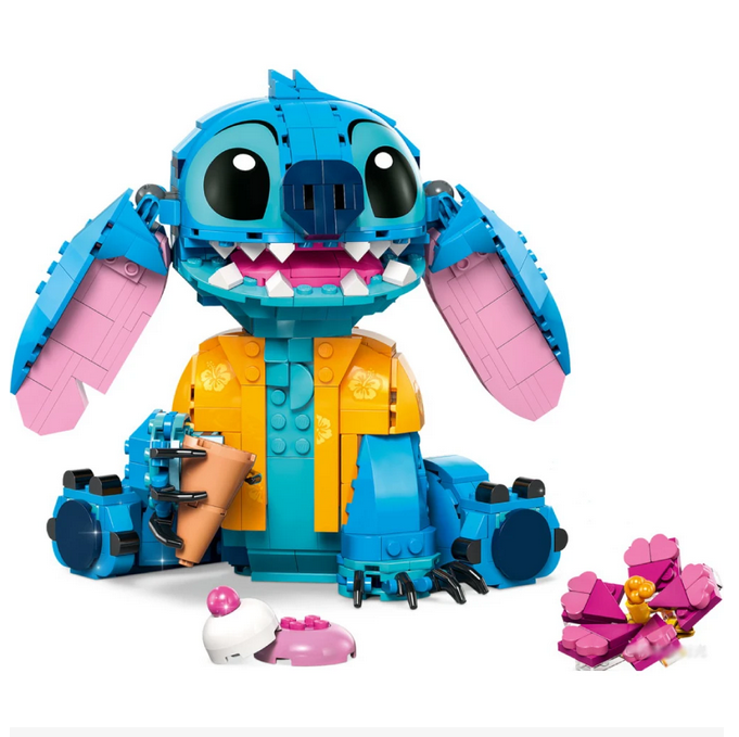 Blue Monster Building Blocks With Ice Cream - DUGO