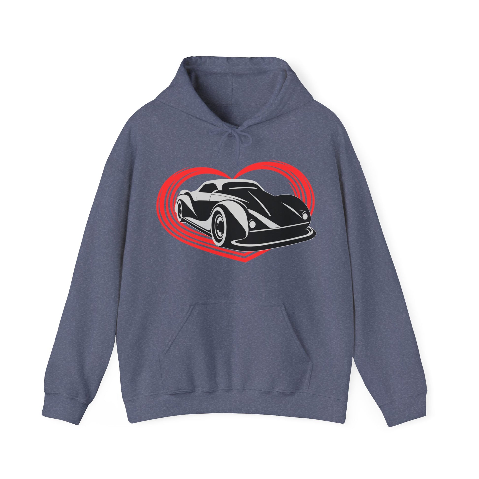 Love Car Hooded Sweatshirt - DUGO