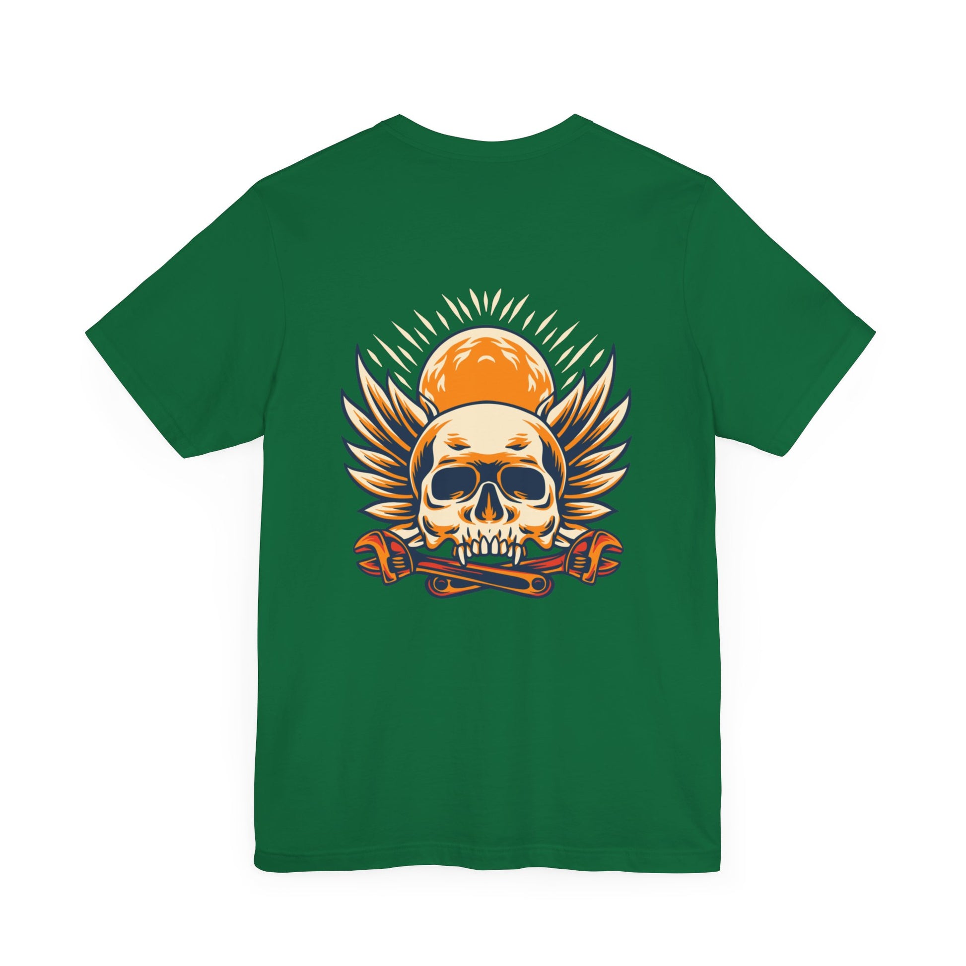 Skull Smile Short Sleeve Tshirt - DUGO