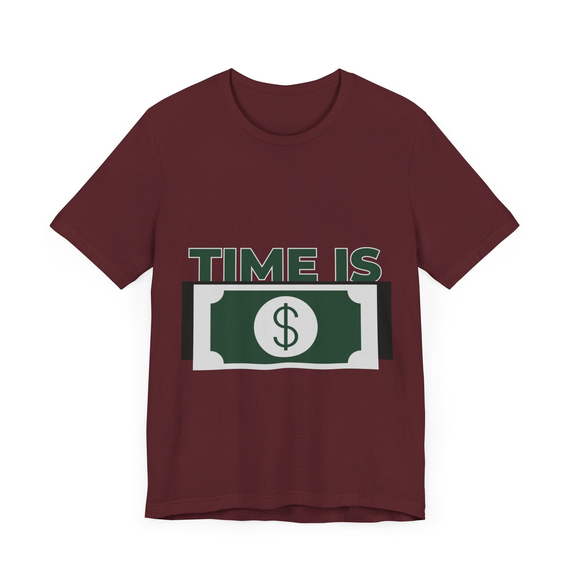 Time Is Money Short Sleeve Tshirt - DUGO