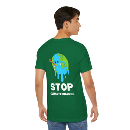 Stop Climate Change Short Sleeve Tshirt - DUGO