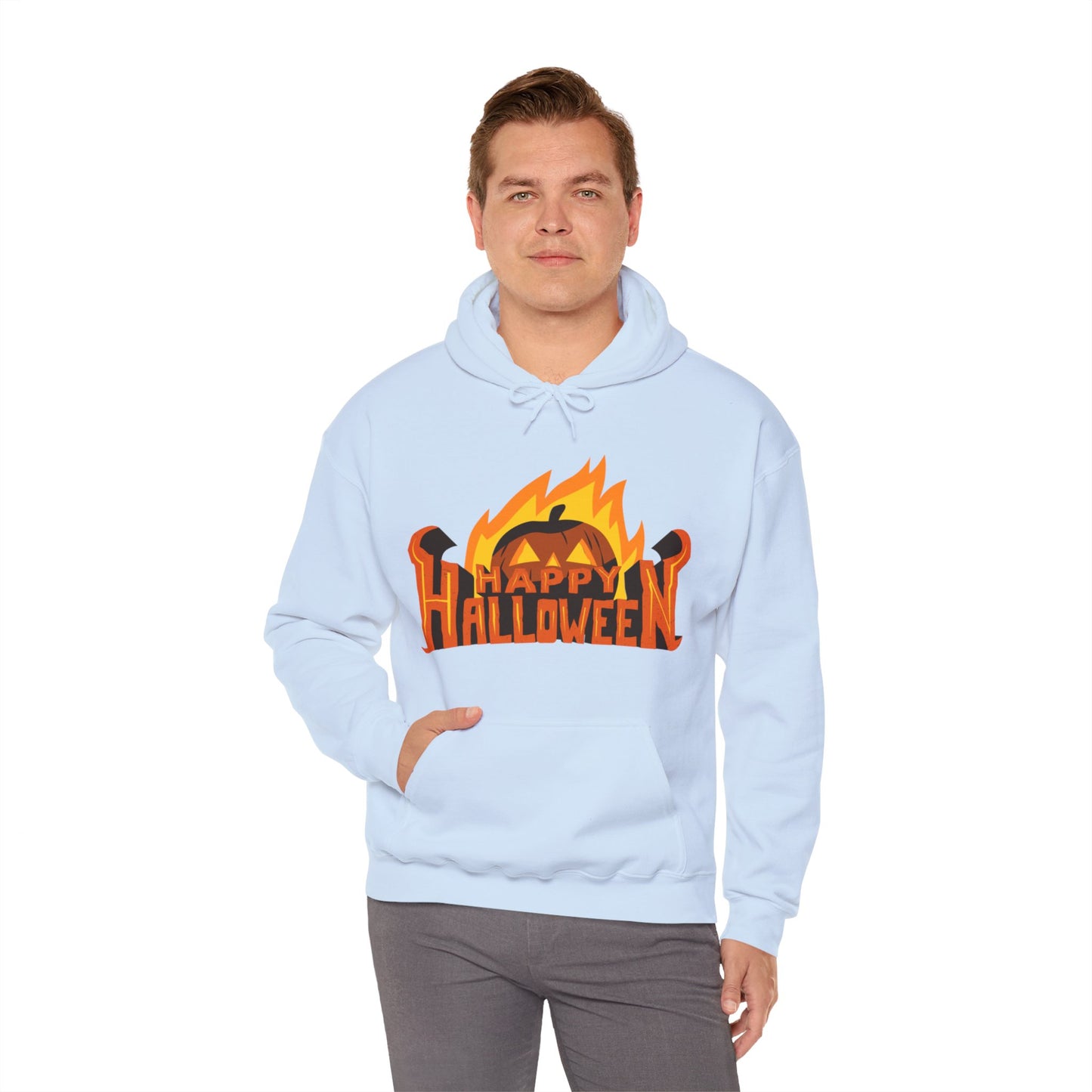 Happy Halloween Hooded Sweatshirt - DUGO