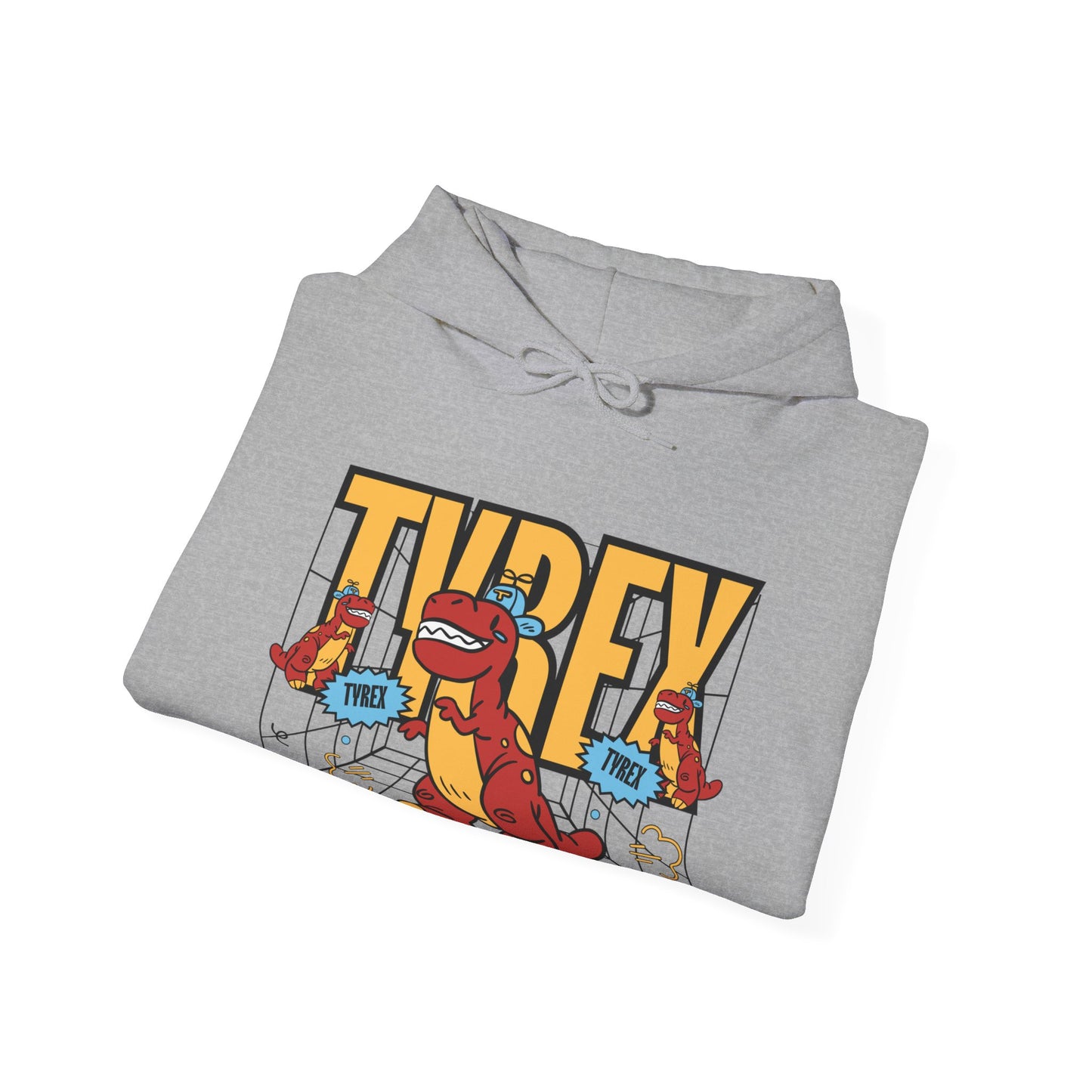 Tyrex Funny Hooded Sweatshirt - DUGO