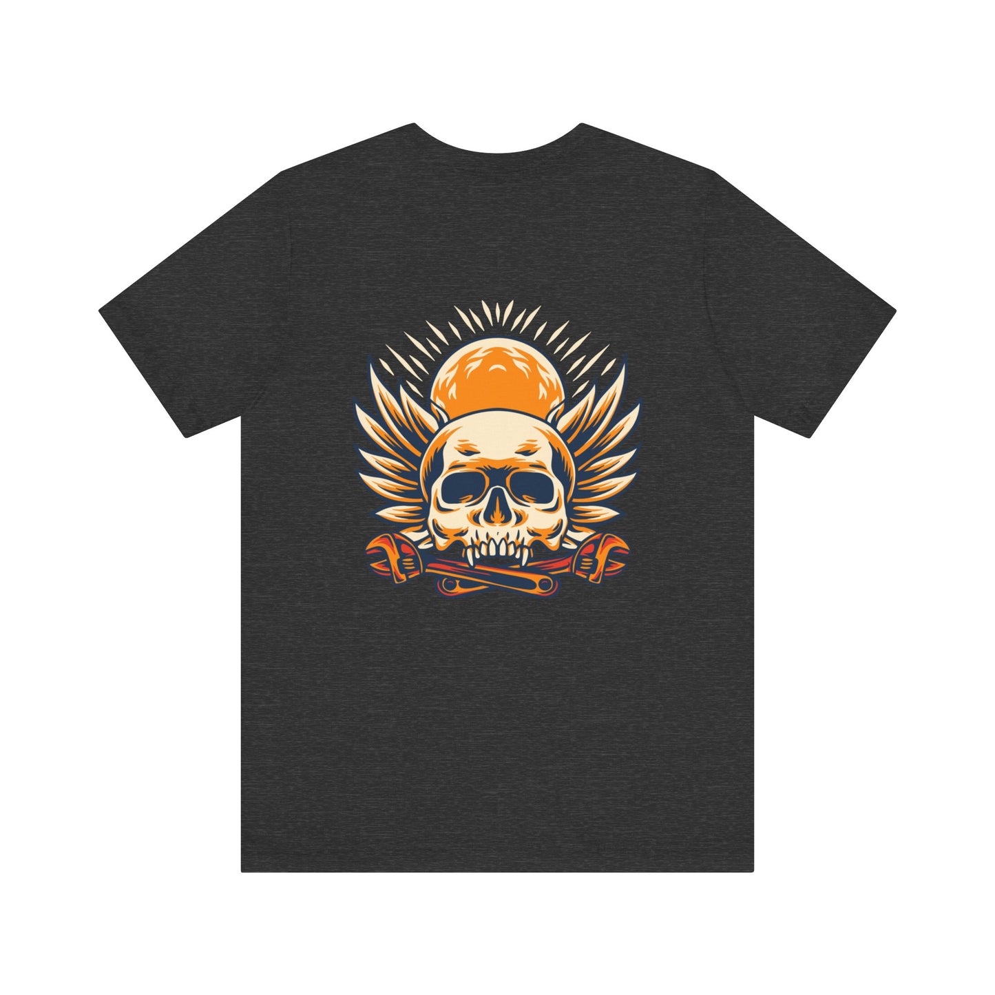 Skull Smile Short Sleeve Tshirt - DUGO