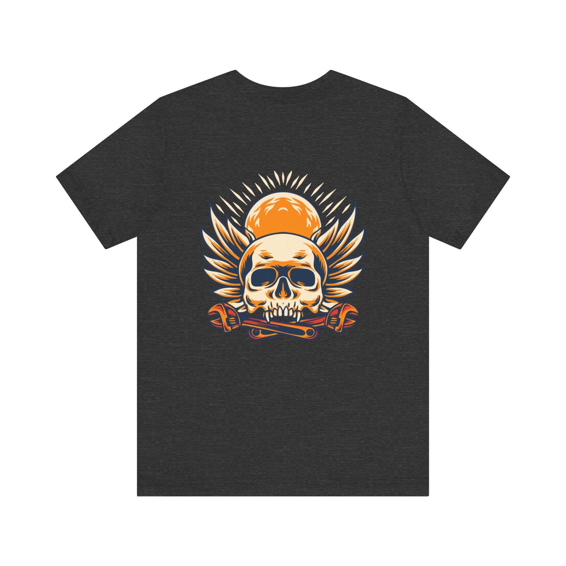 Skull Smile Short Sleeve Tshirt - DUGO