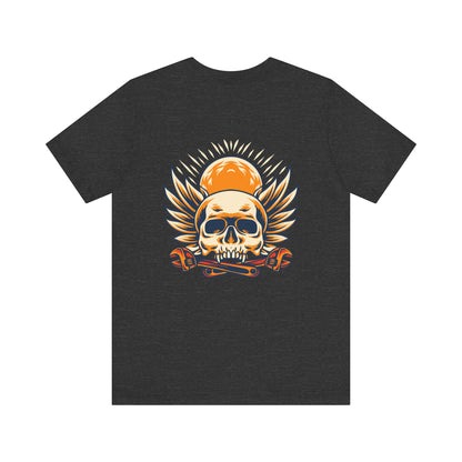 Skull Smile Short Sleeve Tshirt - DUGO