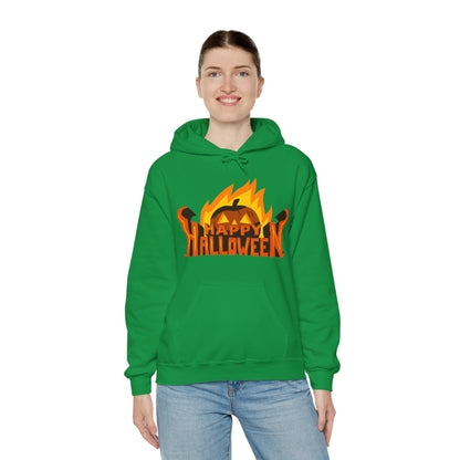 Happy Halloween Hooded Sweatshirt - DUGO