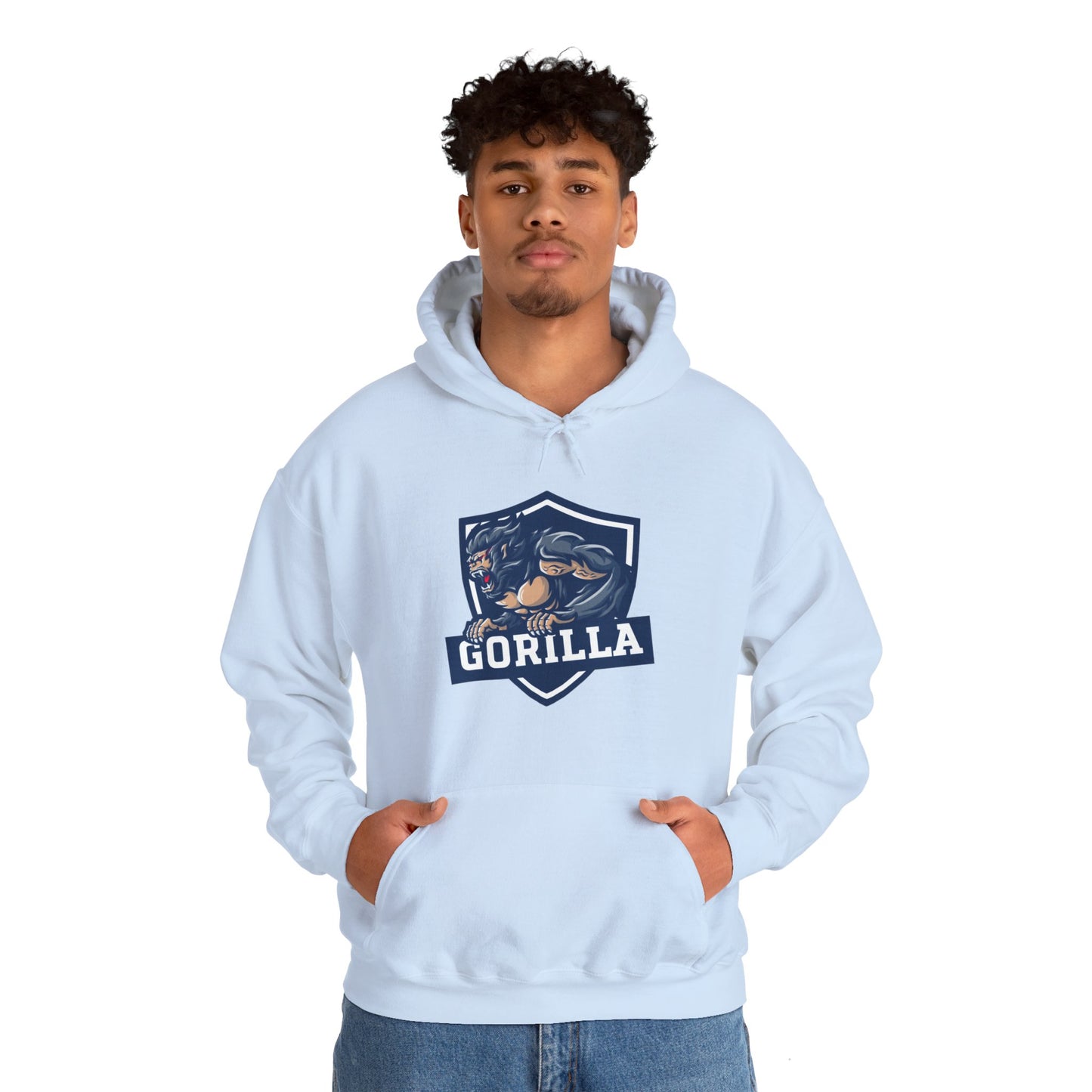 Gorilla Hooded Sweatshirt Fashion - DUGO