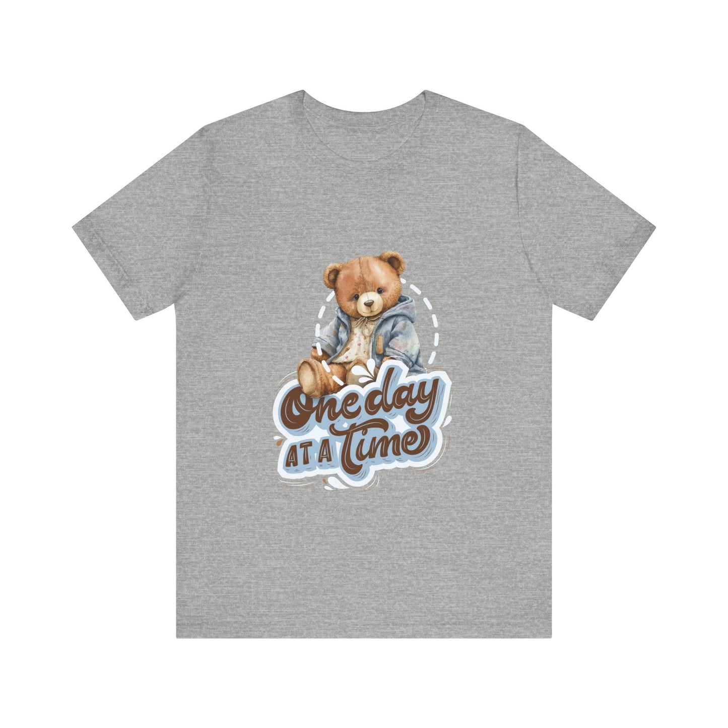 One Day Ate Time Short Sleeve Tshirt - DUGO