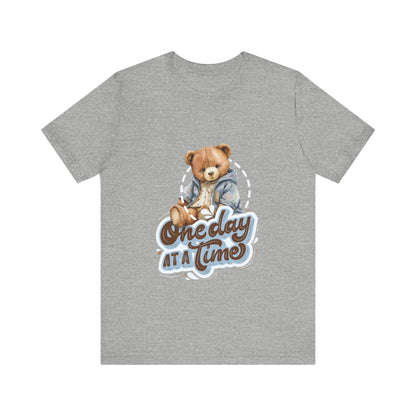 One Day Ate Time Short Sleeve Tshirt - DUGO