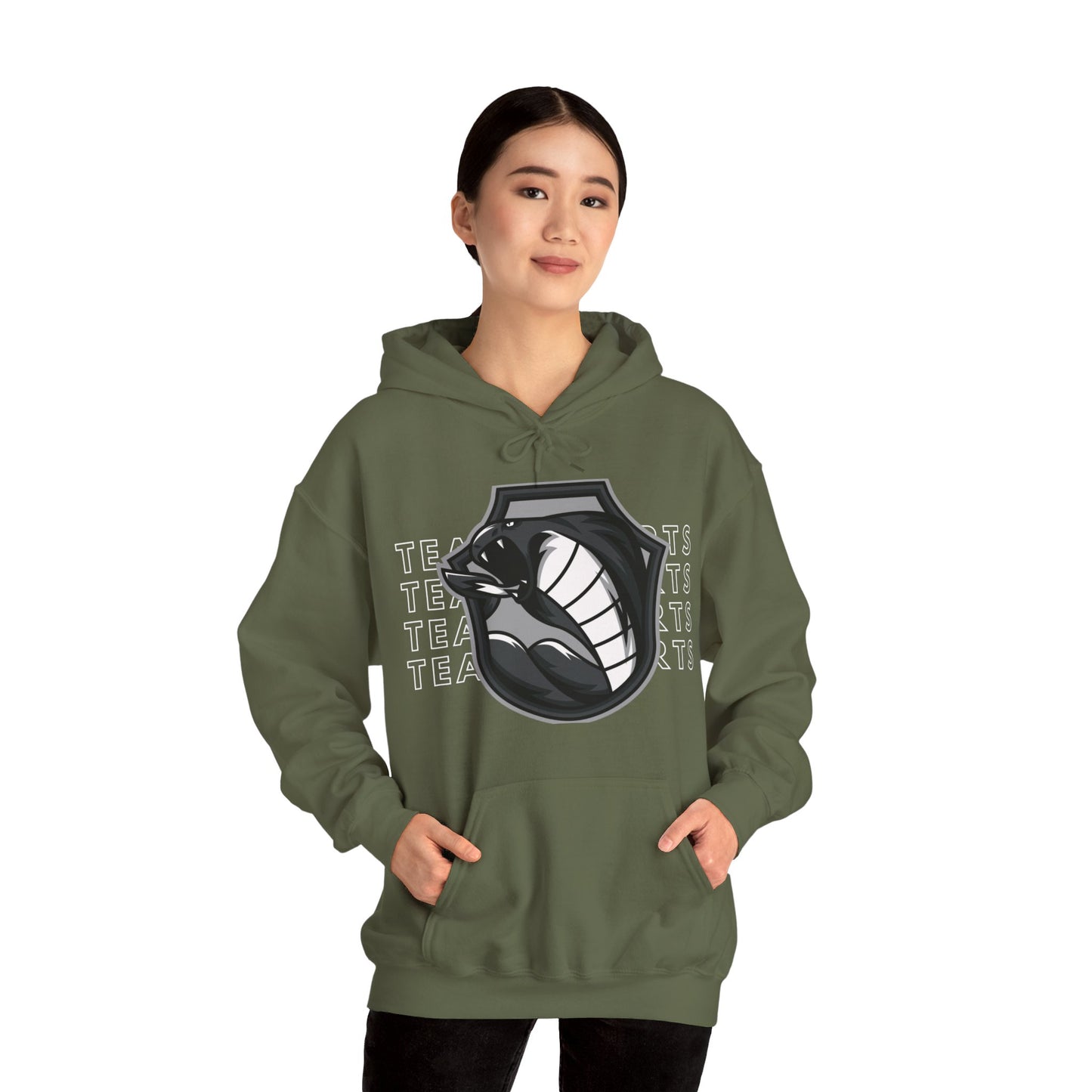 Team Sports Snake Hooded Sweatshirt - DUGO