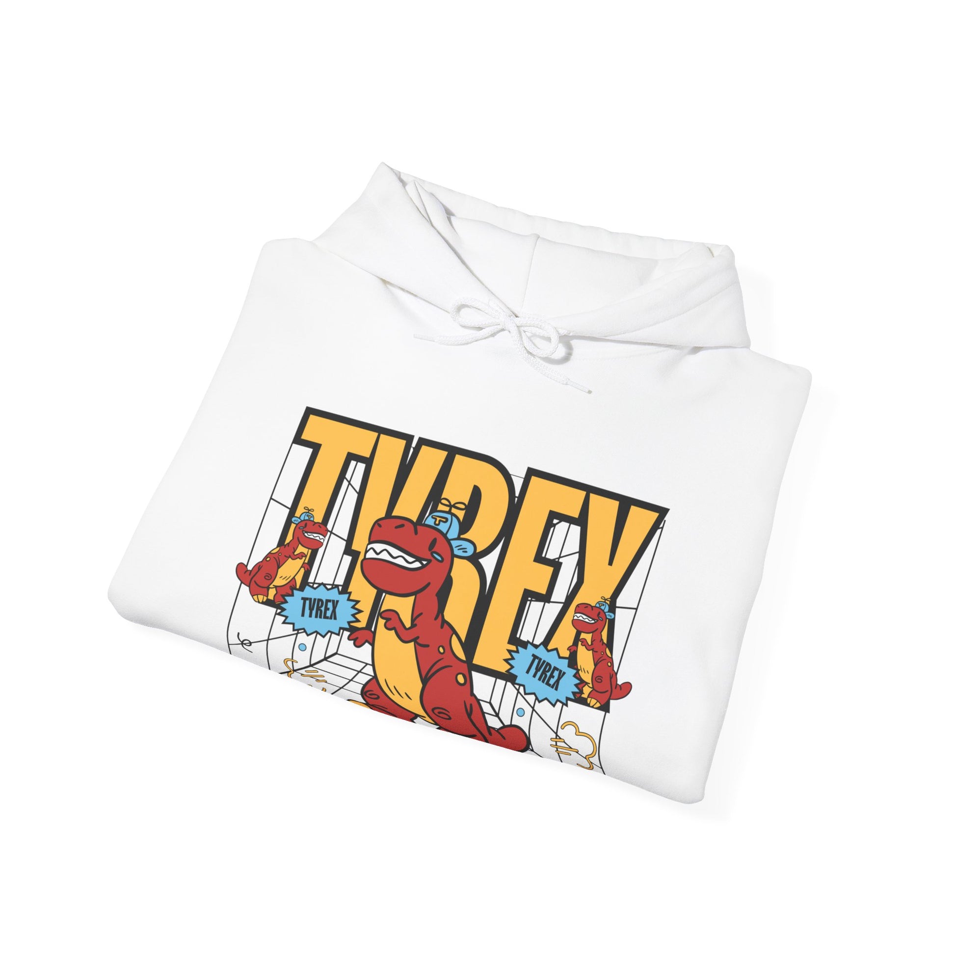 Tyrex Funny Hooded Sweatshirt - DUGO