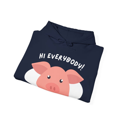 Hi Every Body Hooded Sweatshirt - DUGO