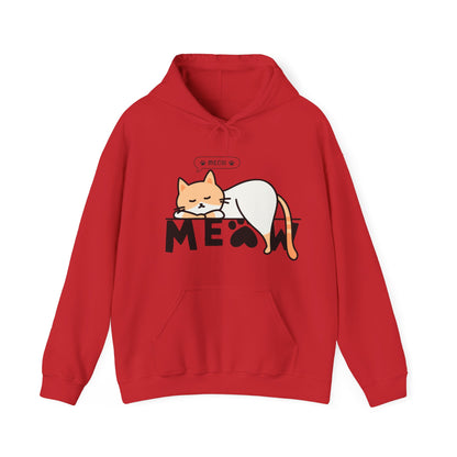 Meow Meow Hooded Sweatshirt - DUGO