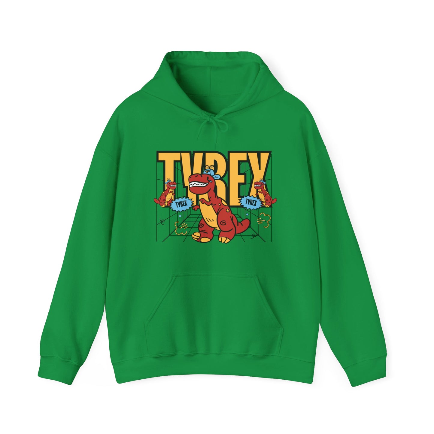 Tyrex Funny Hooded Sweatshirt - DUGO