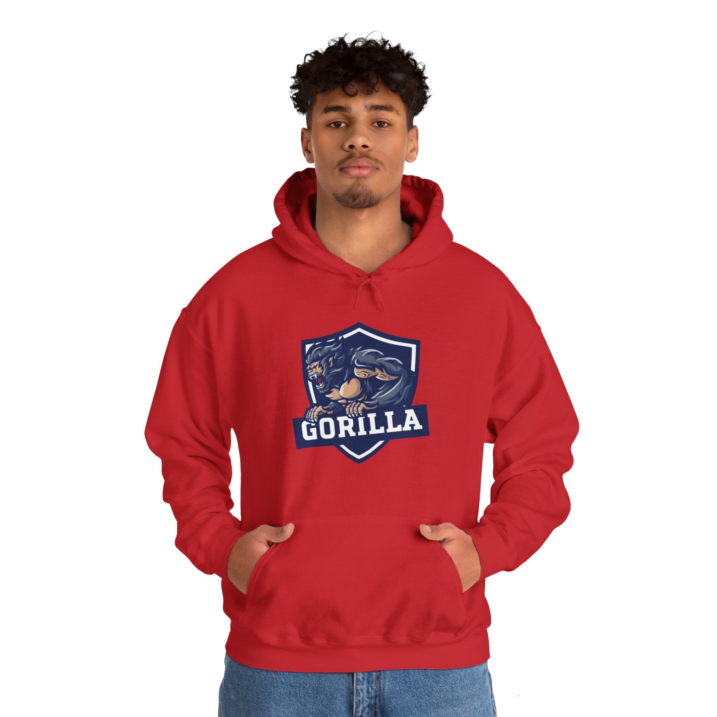 Gorilla Hooded Sweatshirt Fashion - DUGO