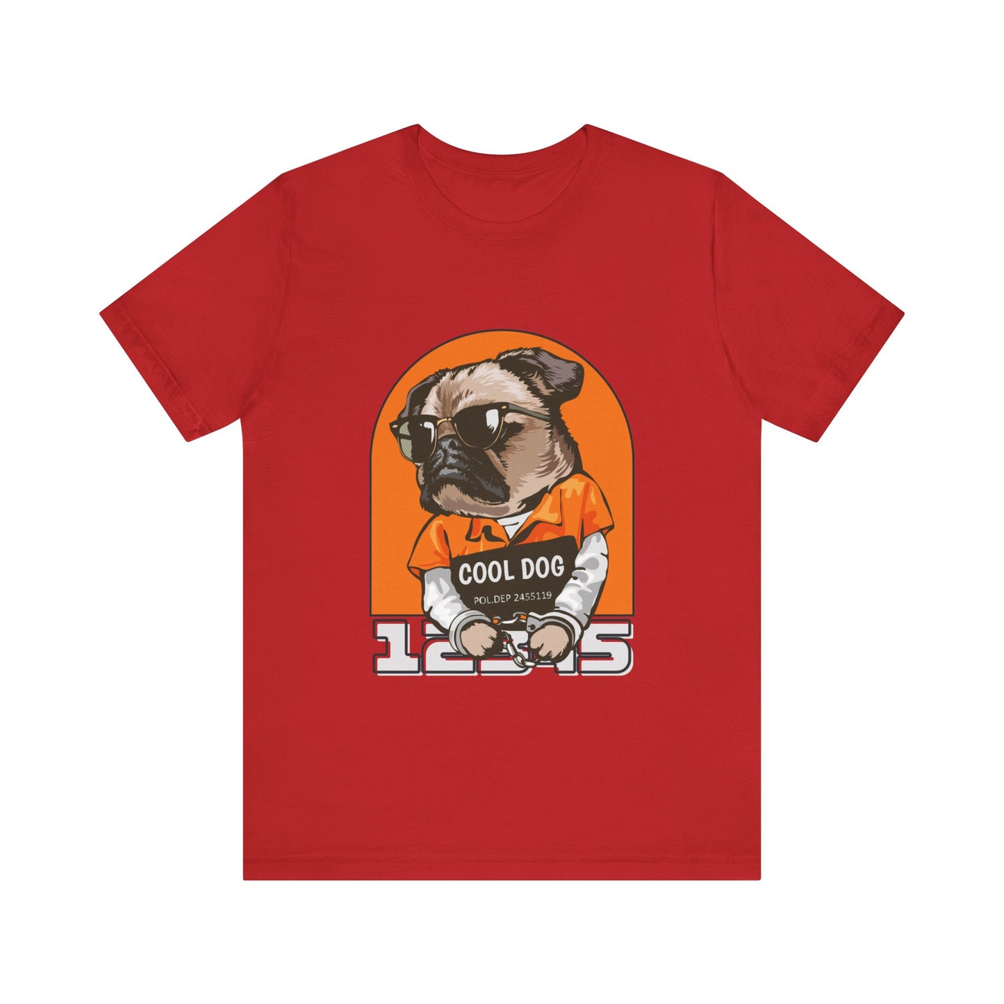 Cool Dog Short Sleeve Tshirt - DUGO