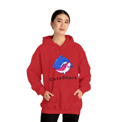 Cute Shark Hooded Sweatshirt - DUGO