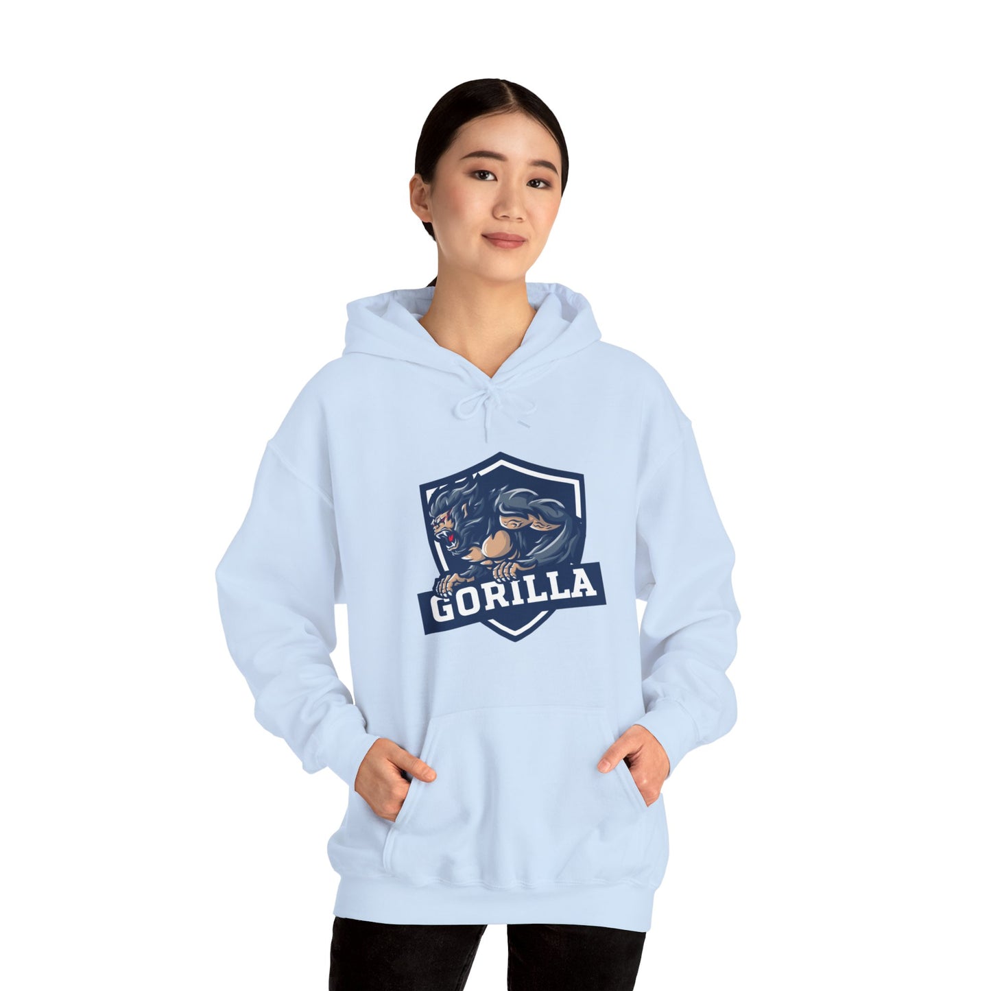 Gorilla Hooded Sweatshirt Fashion - DUGO