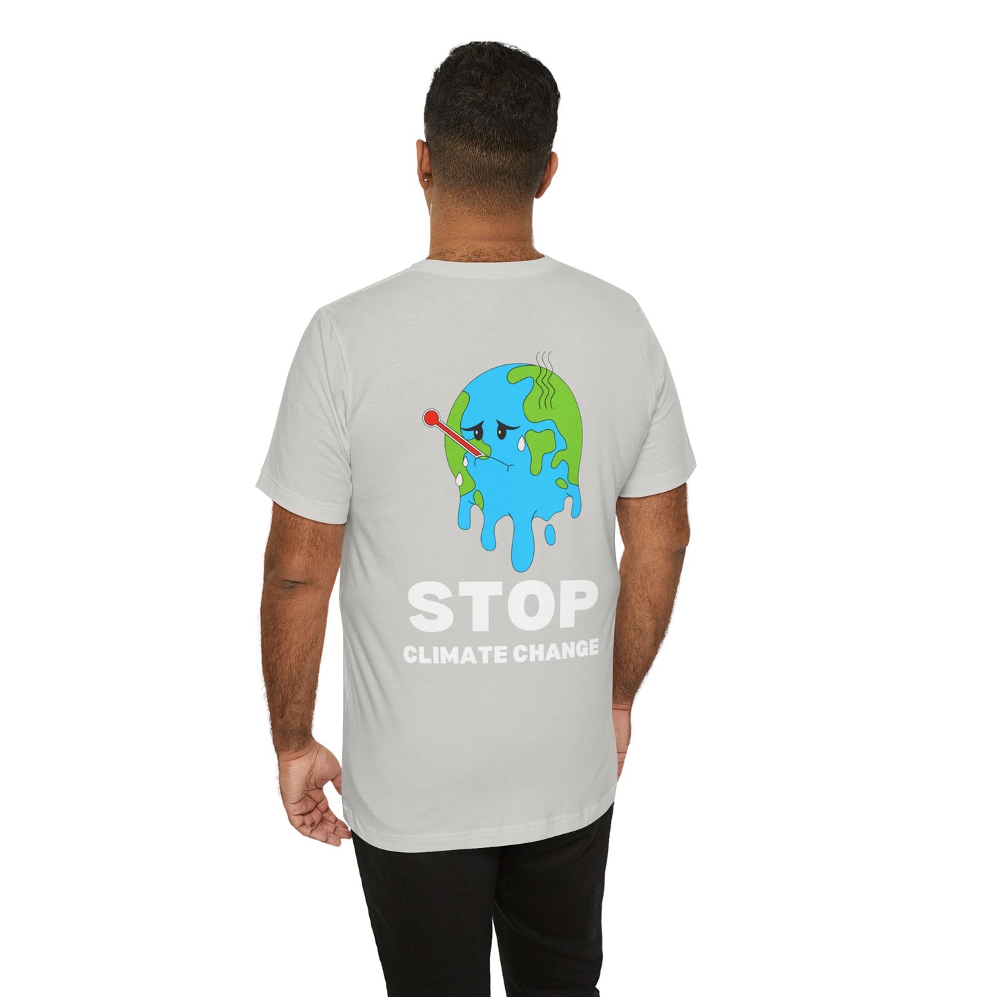 Stop Climate Change Short Sleeve Tshirt - DUGO