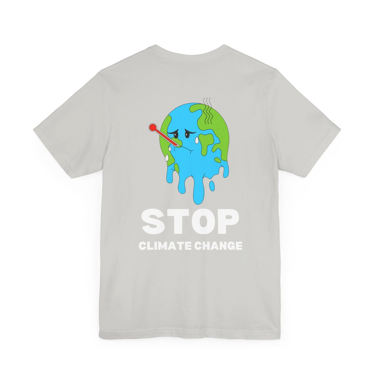 Stop Climate Change Short Sleeve Tshirt - DUGO