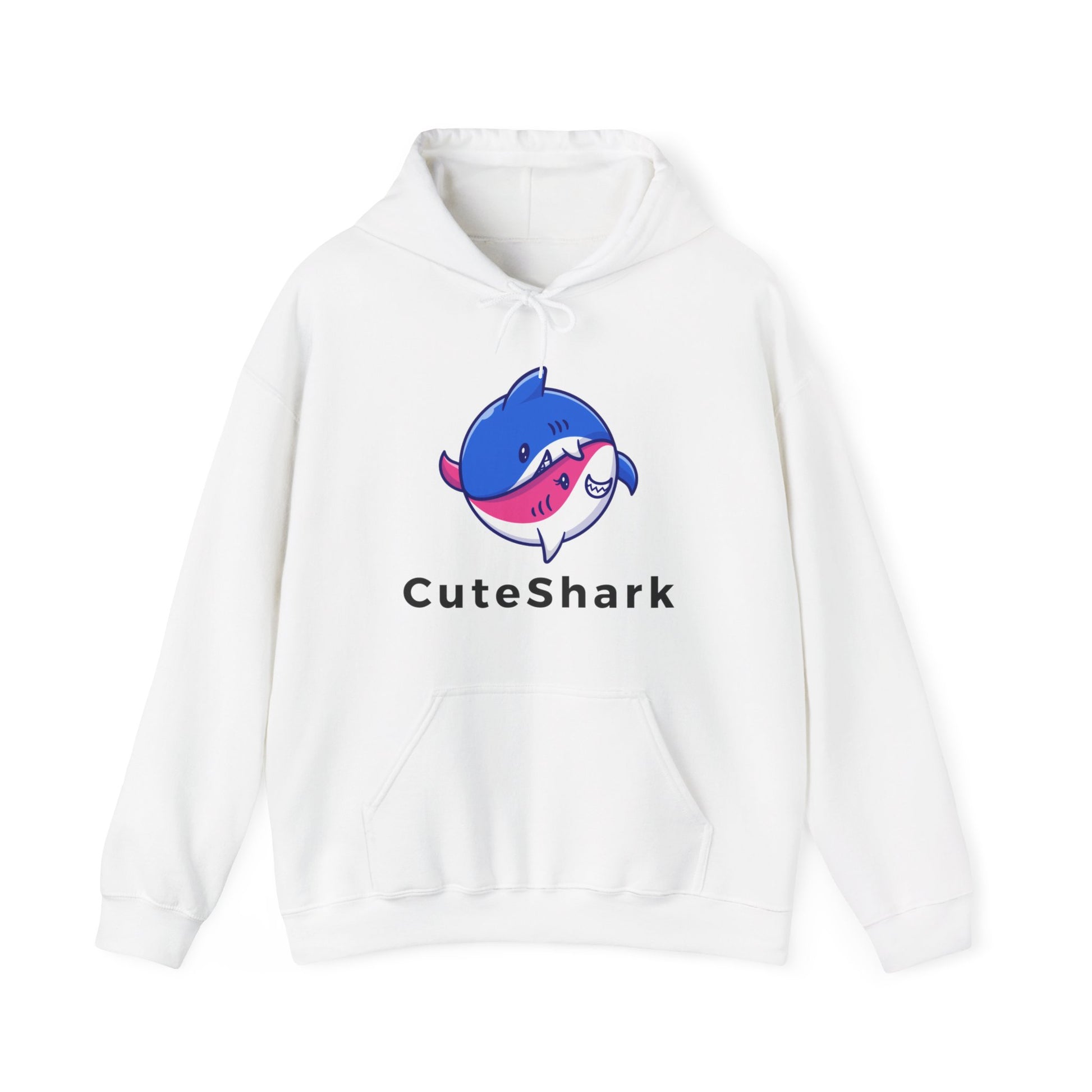 Cute Shark Hooded Sweatshirt - DUGO