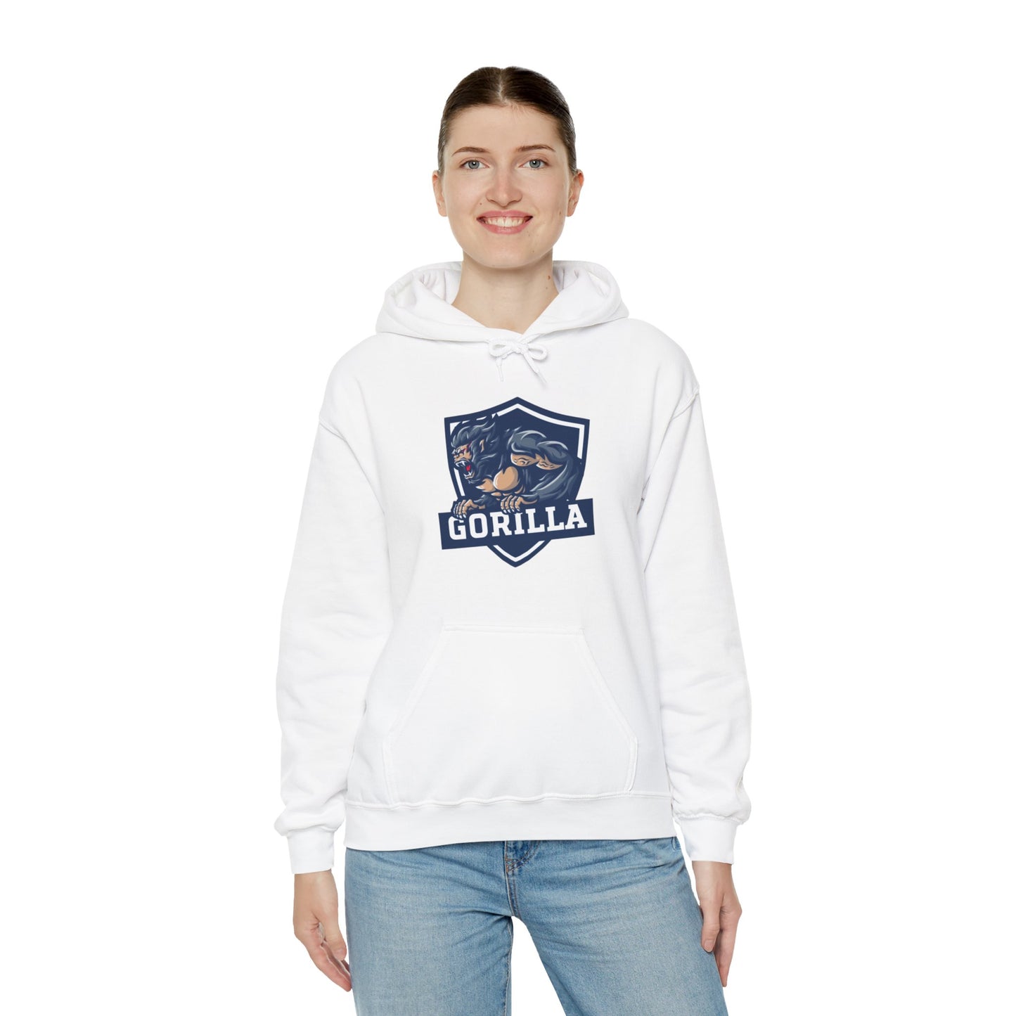 Gorilla Hooded Sweatshirt Fashion - DUGO