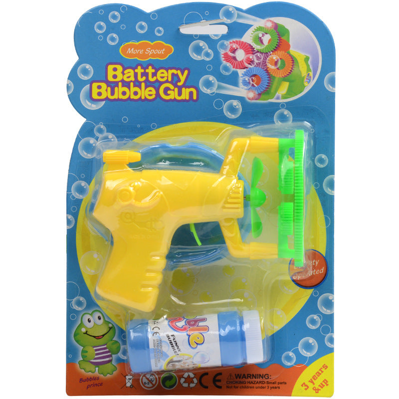 Electric Automatic Bubble Blower Maker Machine Gun