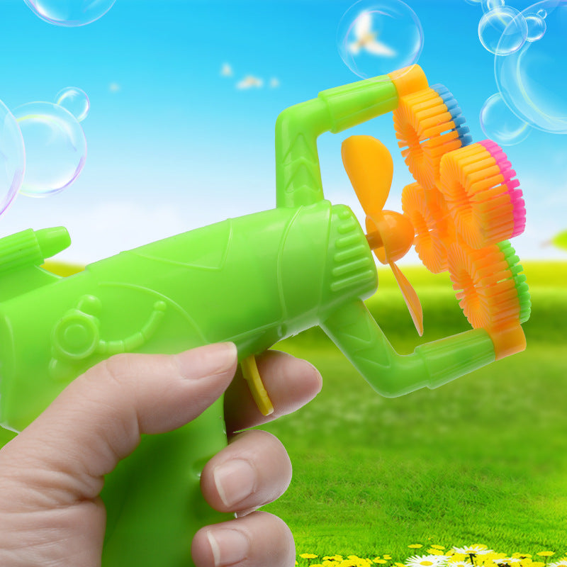 Electric Automatic Bubble Blower Maker Machine Gun