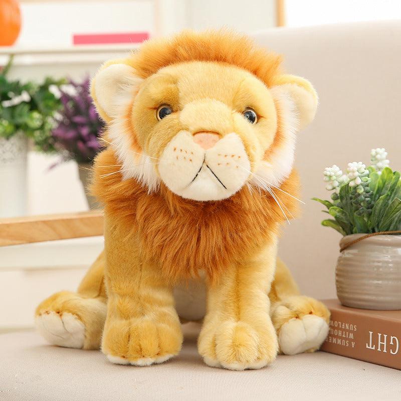 Simulated Little Lion Doll Plush Toy