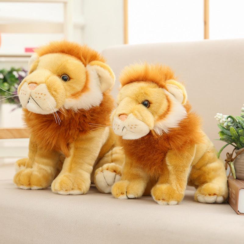 Simulated Little Lion Doll Plush Toy