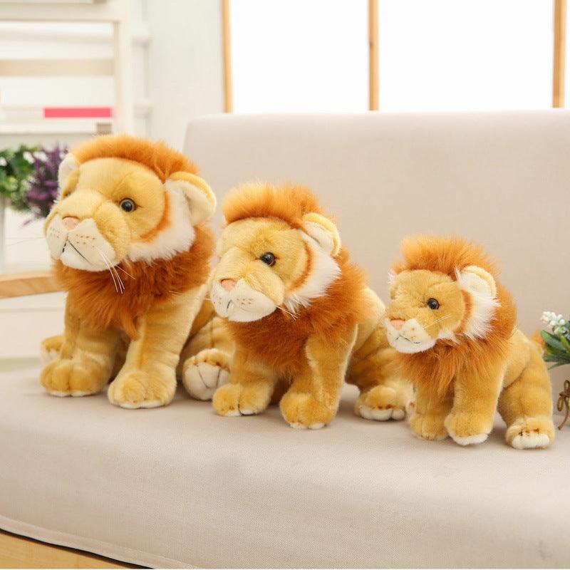 Simulated Little Lion Doll Plush Toy