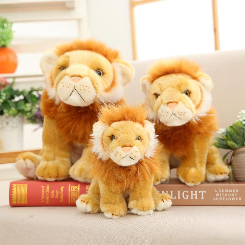 Simulated Little Lion Doll Plush Toy