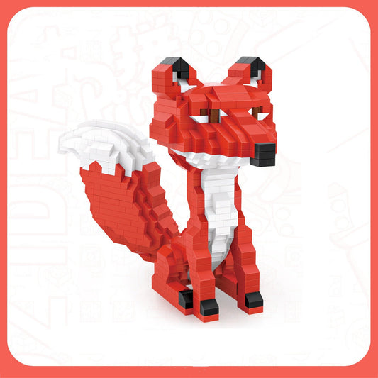 The Little Fox Puzzles And Inserts The Building Blocks